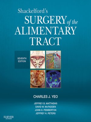 cover image of Shackelford's Surgery of the Alimentary Tract E-Book